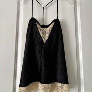Black and White Cami